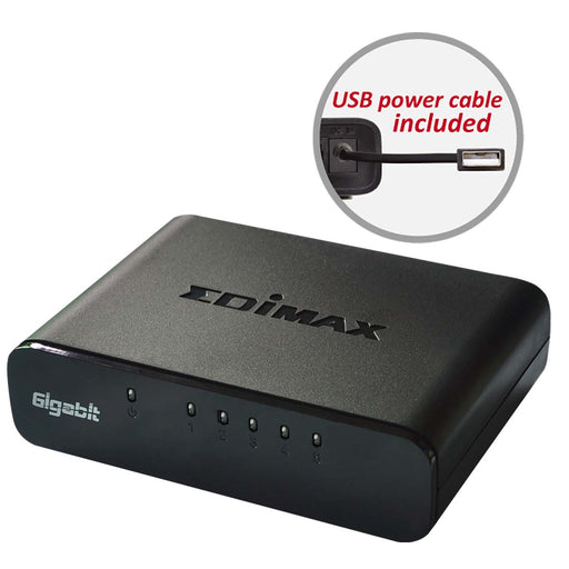 Edimax Network Switch Gigabit 5-Port