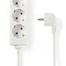 Nedis Extension Socket - Type F (CEE 7/7), 6-Way, 3.00 m, H05VV-F 3G1.5mm² - White