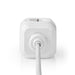 Nedis Extension Socket - Type F (CEE 7/7), 4-Way, 1.50 m, H05VV-F 3G1.5mm² - White