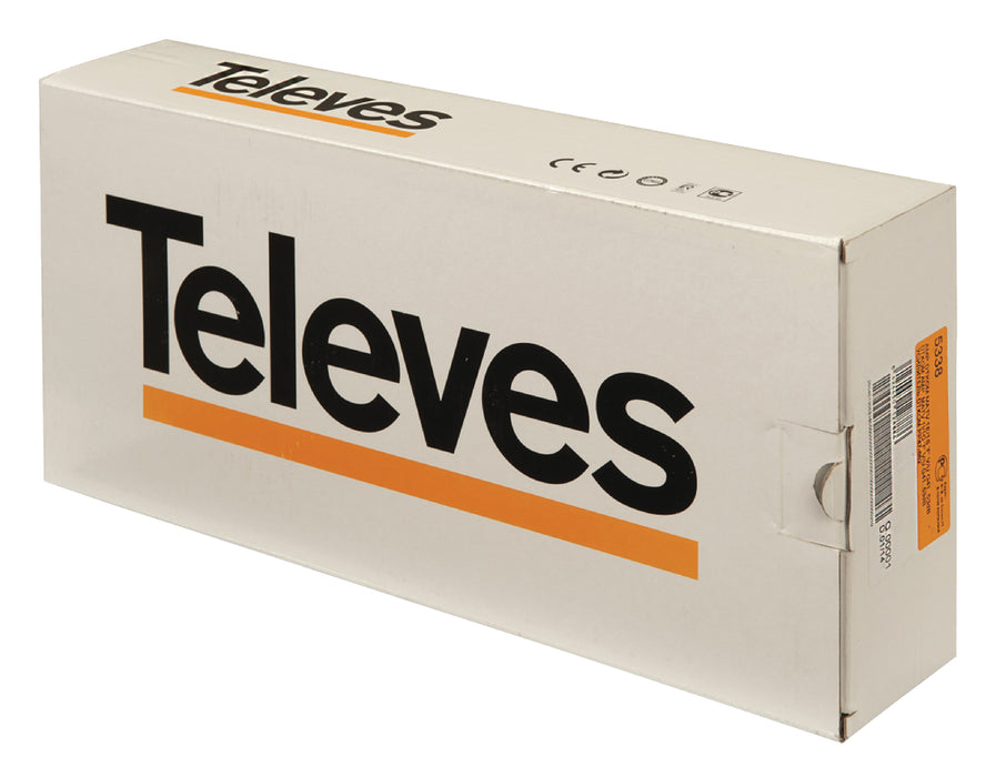 TelevÃ©s CATV Amplifier 53 dB 47-862 MHz 2 Outputs