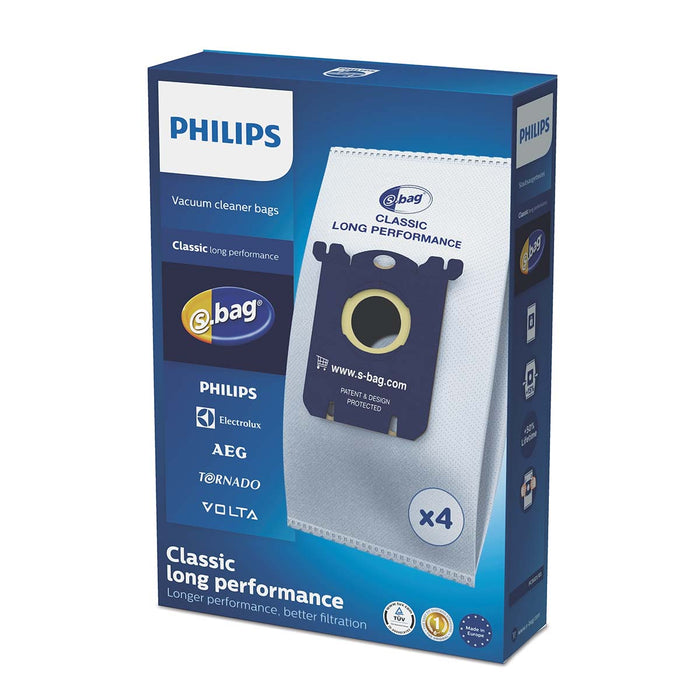 Philips FC8021/03 Vacuum Cleaner Bag S-Bag Classic Long Performance