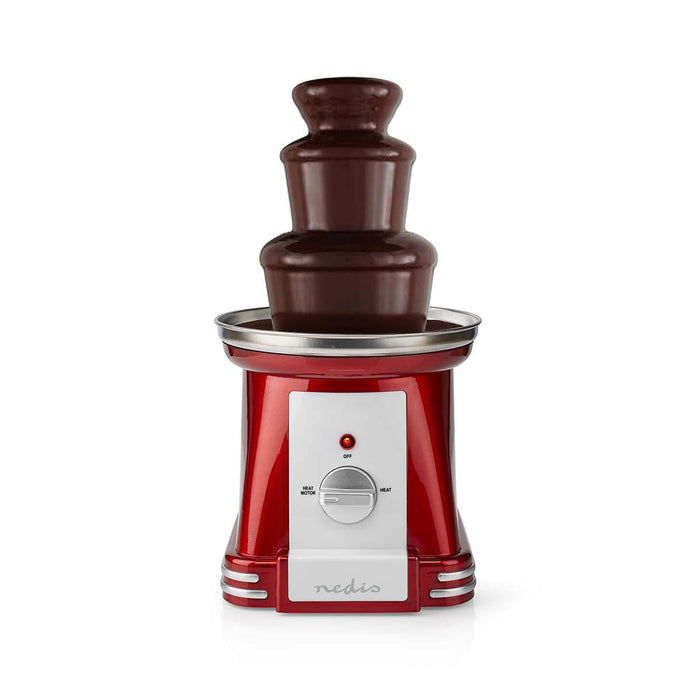 Nedis Chocolate Fontains - 90 W - Red / White, 