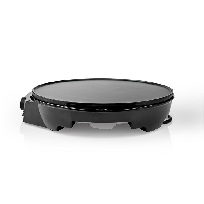 Nedis Crepe Maker - Diameter: 300 mm, 1200 W, Non stick coating, Black - Metal