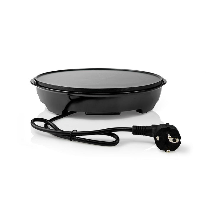 Nedis Crepe Maker - Diameter: 300 mm, 1200 W, Non stick coating, Black - Metal