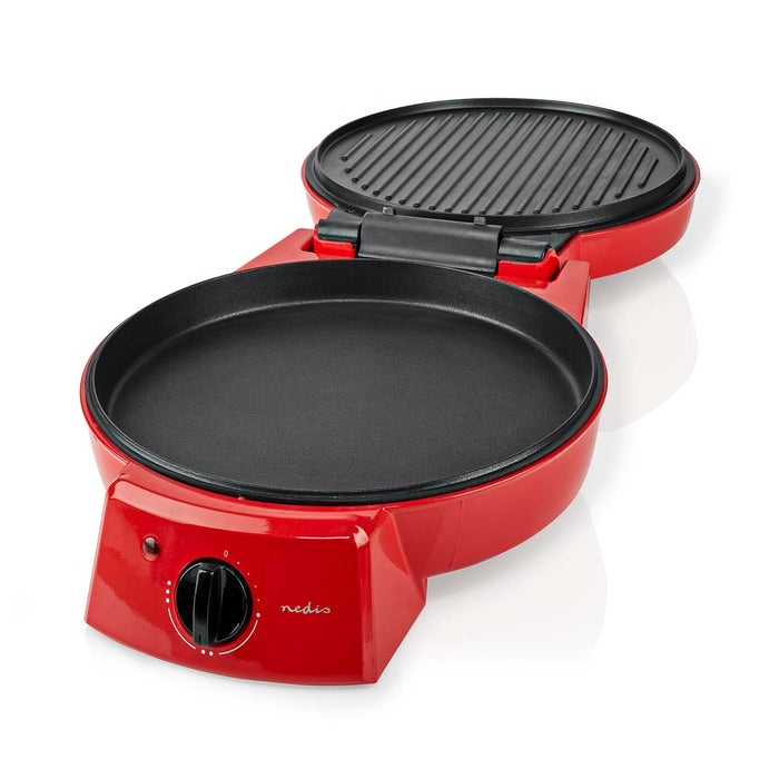 Nedis Pizza Maker & Grill - 30 cm - Adjustable temperature control - 1800 W, 