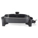 Nedis Electric Skillet Pan - 40 cm - Thick-cast Aluminium Body, 