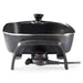 Nedis Electric Skillet Pan - 40 cm - Thick-cast Aluminium Body, 