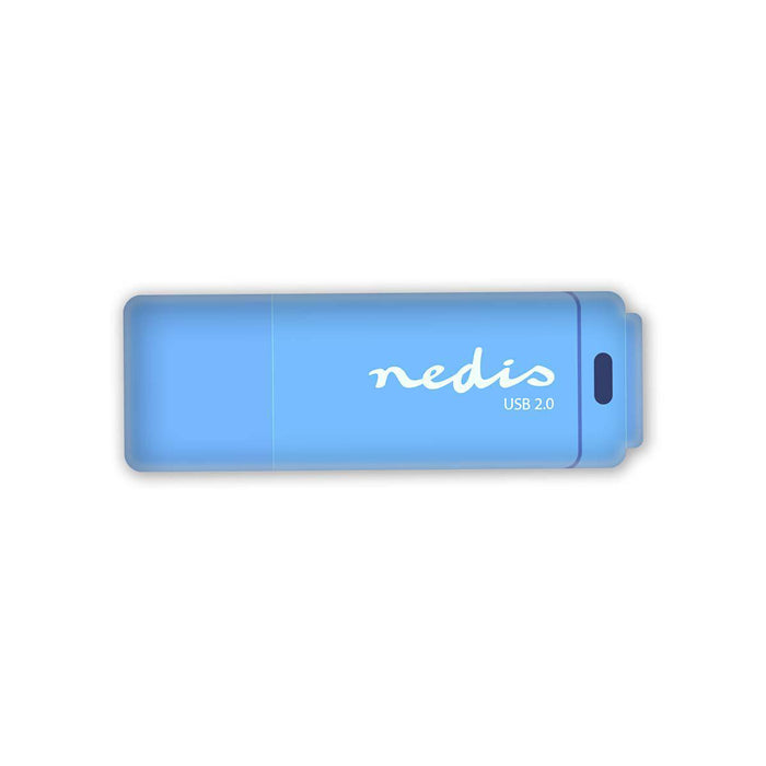 Nedis Flash Drive - 64 GB, USB Type-A, Read speed: 12 MB/s, Read speed: 12 MB/s - Write speed: 3 MB/s