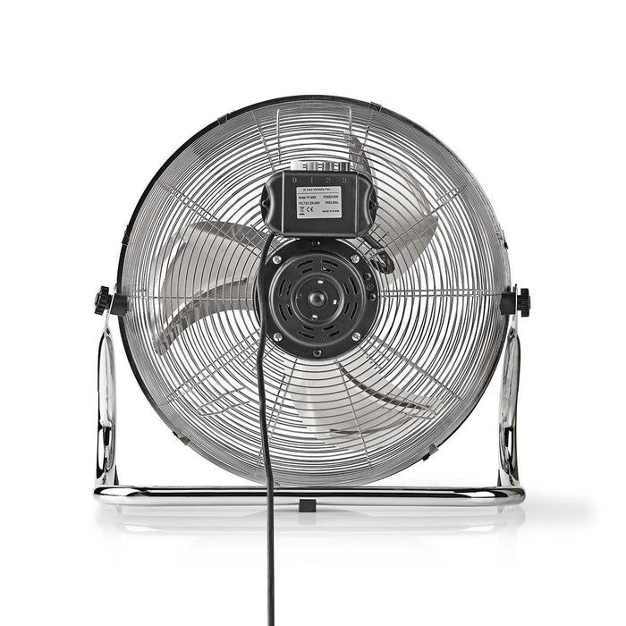 Nedis Floor Fan - 400 mm, 3-Speed, Tiltable, Tiltable - Metal