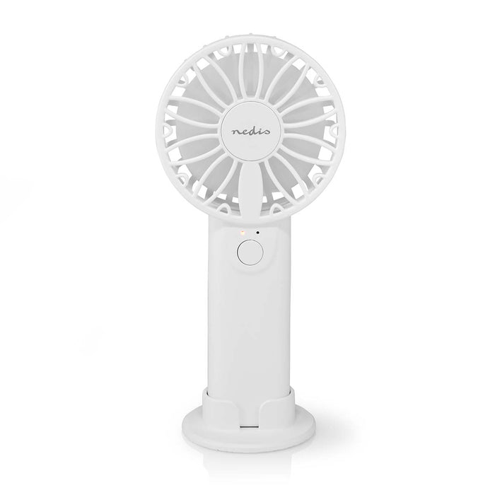 Nedis Hand Fan - 60 mm - 2-Speed - White, 