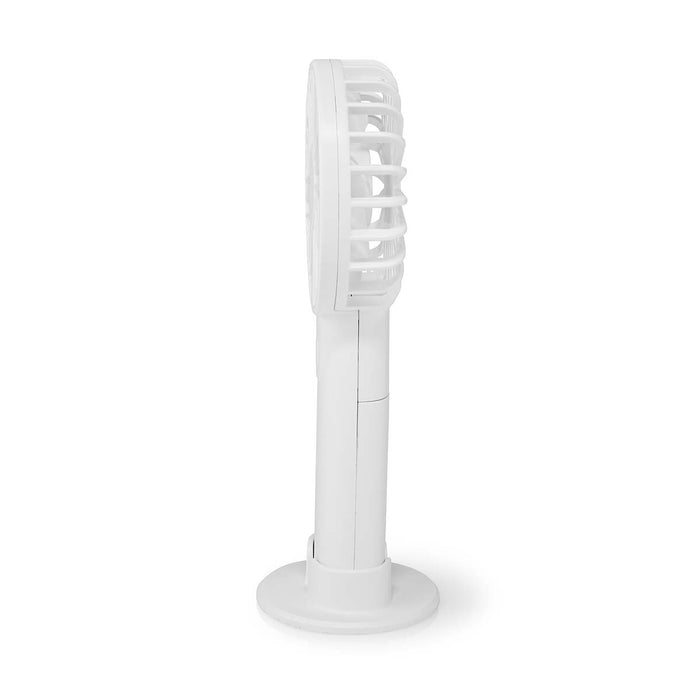 Nedis Hand Fan - 60 mm - 2-Speed - White, 