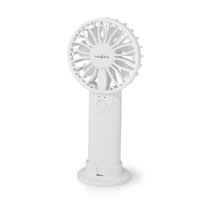 Nedis Hand Fan - 60 mm - 2-Speed - White, 