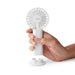 Nedis Hand Fan - 60 mm - 2-Speed - White, 