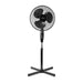 Nedis Stand Fan - Diameter: 400 mm, 3-Speed, Oscillation, Adjustable height - Black