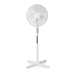 Nedis Stand Fan - Diameter: 400 mm, 3-Speed, Oscillation, Breeze modes: Natural/Sleep - White