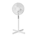 Nedis Stand Fan - Diameter: 400 mm, 3-Speed, Oscillation, Breeze modes: Natural/Sleep - White