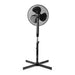 Nedis Stand Fan - Diameter: 400 mm, 3-Speed, Oscillation, Remote control - Black