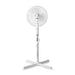 Nedis Stand Fan - Diameter: 400 mm, 3-Speed, Oscillation, Remote control - White