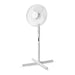 Nedis Stand Fan - Diameter: 400 mm, 3-Speed, Oscillation, Remote control - White