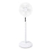 Nedis Stand Fan - Diameter: 400 mm, 3-Speed, Oscillation, Remote control - White