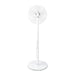 Nedis Stand Fan - Diameter: 400 mm, 3-Speed, Oscillation, Remote control - White