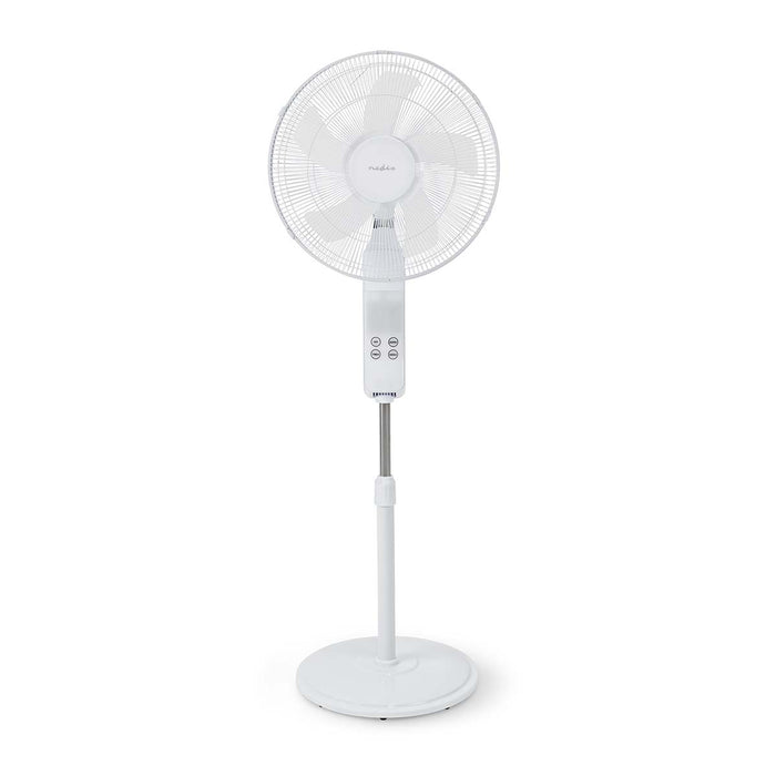 Nedis Smart Fan - Wi-Fi, 400 mm, Adjustable height, Android / IOS - White