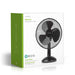 Nedis Table Fan - Mains Powered, Diameter: 300 mm, 35 W, 3-Speed - Black