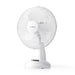 Nedis Table Fan - Mains Powered, Diameter: 300 mm, 35 W, 3-Speed - White