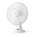 Nedis Table Fan - Mains Powered, Diameter: 400 mm, 45 W, 3-Speed - White