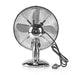 Nedis Table Fan - Mains Powered, Diameter: 300 mm, 35 W, 3-Speed - Chrome