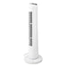 Nedis Tower Fan - 3-Speed, Oscillation, 50 W, Remote control - Black / White