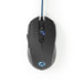 Nedis Gaming Combo Kit - 3-in-1 - Headset, Mouse and Mouse Pad - Black / Blue, 