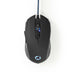 Nedis Gaming Combo Kit - 4-in-1, Keyboard, Headset, Mouse and Mouse Pad, Black / Blue, QWERTY - ES Layout