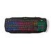 Nedis Gaming Combo Kit - 4-in-1, Keyboard, Headset, Mouse and Mouse Pad, Black / Blue, QWERTY - IT Layout