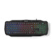 Nedis Gaming Combo Kit - 4-in-1, Keyboard, Headset, Mouse and Mouse Pad, Black / Blue, QWERTY - US Layout