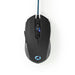 Nedis Gaming Combo Kit - 4-in-1, Keyboard, Headset, Mouse and Mouse Pad, Black / Blue, QWERTY - US Layout