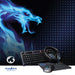 Nedis Gaming Combo Kit - 5-in-1, Keyboard, Headset, Mouse and Mouse Pad, Black, QWERTZ - DE Layout