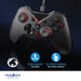 Nedis Gamepad - USB Type-A, USB Powered, PC, Cable length: 1.60 m - Black