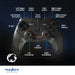 Nedis Gamepad - Wireless, Battery Powered, PC, Cable length: 1.00 m - Black