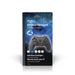 Nedis Gamepad - Wireless, Battery Powered, PC, Cable length: 1.00 m - Black