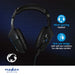 Nedis Gaming Headset - Over-Ear, Stereo, USB Type-A / 2x 3.5 mm, 2.20 m - LED