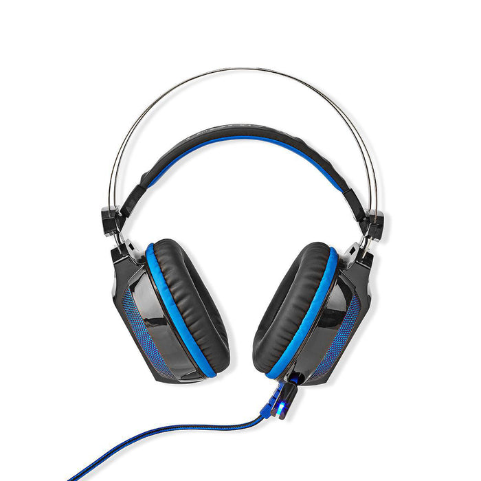 Nedis Gaming Headset - Over-Ear, Surround, USB Type-A, 2.10 m - Normal Lighting