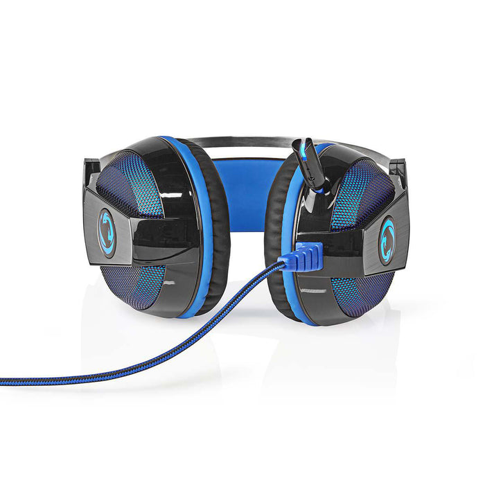 Nedis Gaming Headset - Over-Ear, Surround, USB Type-A, 2.10 m - Normal Lighting