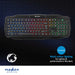 Nedis Wired Gaming Keyboard - USB 2.0, Membrane Keys, LED, Power cable length: 1.50 m - Gaming