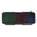 Nedis Wired Gaming Keyboard - USB Type-A, Membrane Keys, LED, Power cable length: 1.30 m - Multimedia