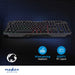 Nedis Wired Gaming Keyboard - USB Type-A, Membrane Keys, LED, Power cable length: 1.30 m - Multimedia