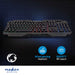 Nedis Wired Gaming Keyboard - USB Type-A, Membrane Keys, LED, Power cable length: 1.30 m - Multimedia