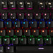 Nedis Wired Gaming Keyboard - USB, Mechanical Keys, RGB, Power cable length: 1.70 m - Gaming