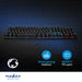 Nedis Wired Gaming Keyboard - USB Type-A, Mechanical Keys, LED, Power cable length: 1.50 m - Gaming