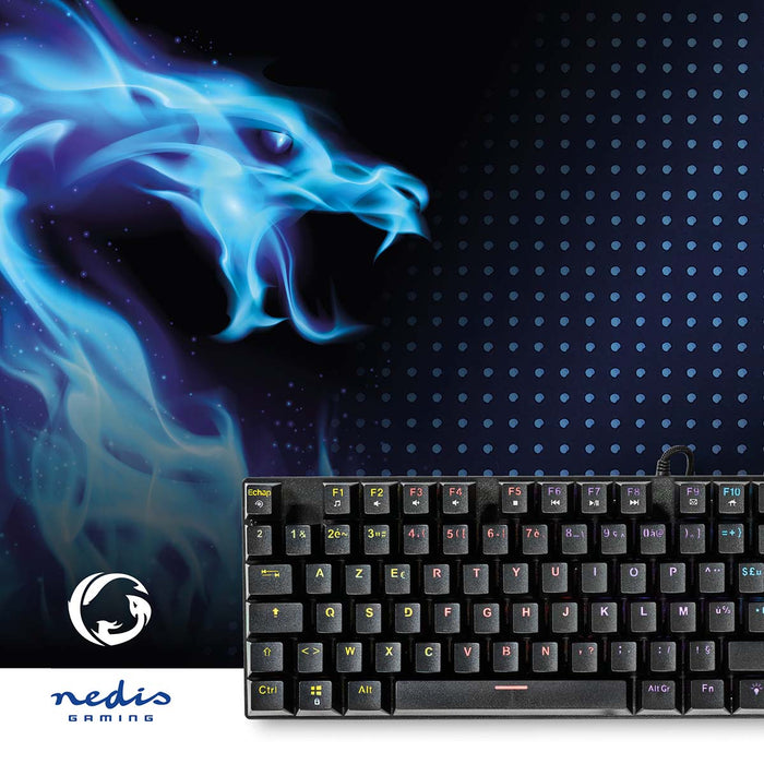 Nedis Wired Gaming Keyboard - USB Type-A, Mechanical Keys, LED, Power cable length: 1.50 m - Gaming